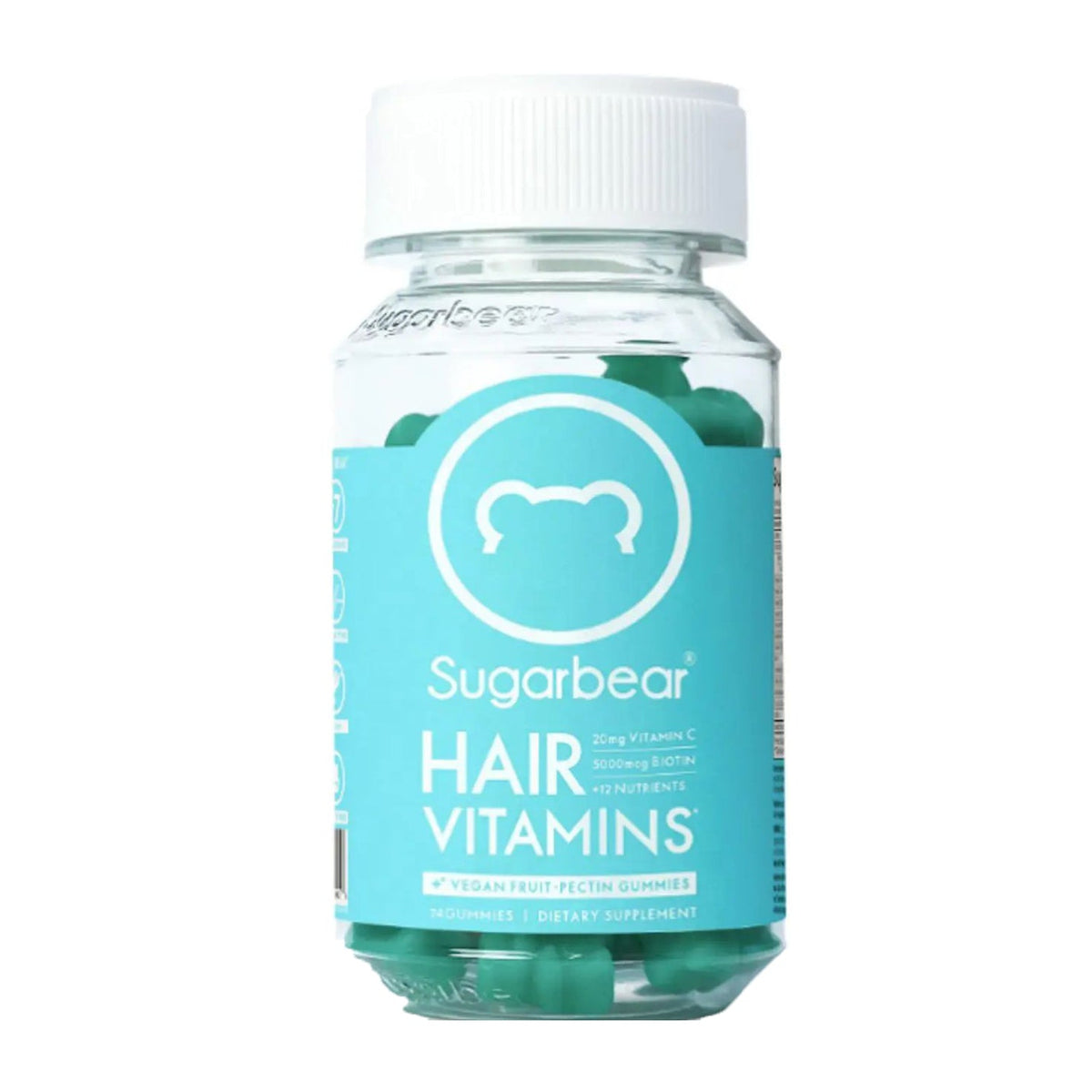 Sugar Bear Hair Vitamins - 74 Gummies - Bloom Pharmacy