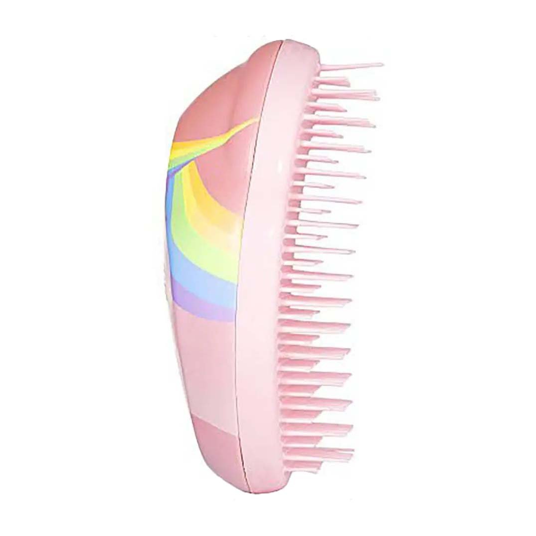 Tangle Teezer The Original Straight and Curly Mini Detangling Hair Brush - Rainbow Unicorn - Bloom Pharmacy