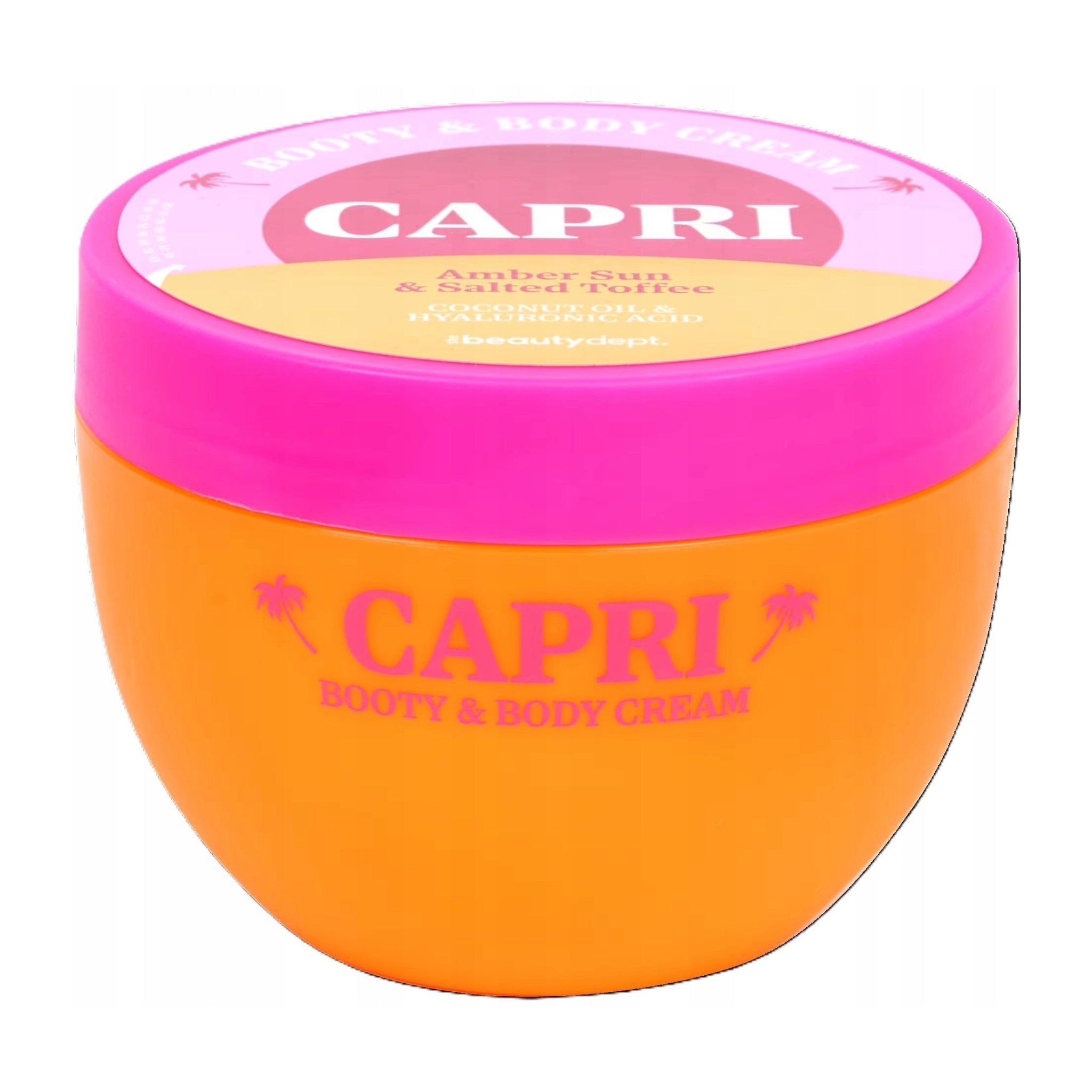 The Beauty Dept Capri Amber & Salted Toffee Cream - 240ml - Bloom Pharmacy