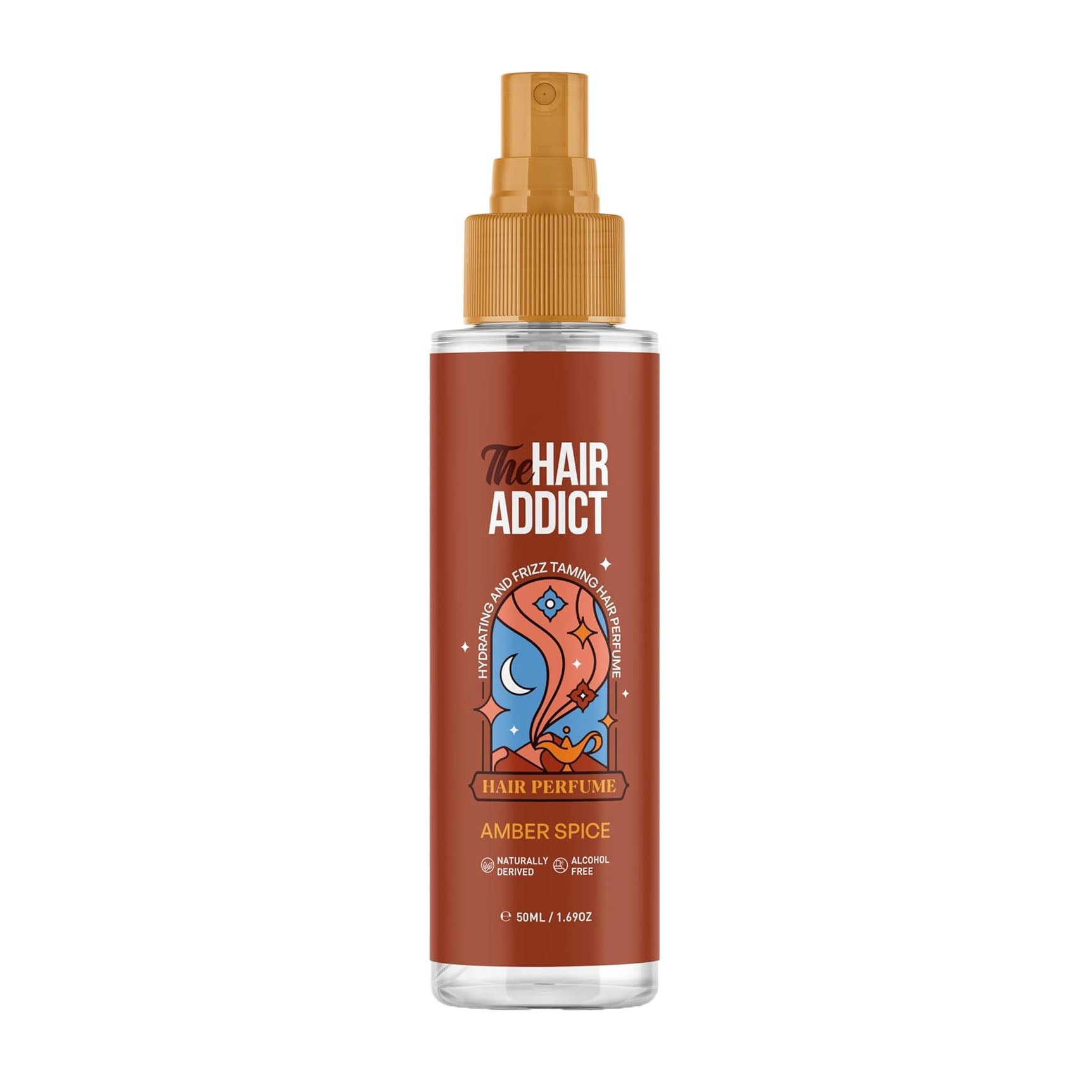 The Hair Addict Amber Spice Hair Perfume - 50ml - Bloom Pharmacy