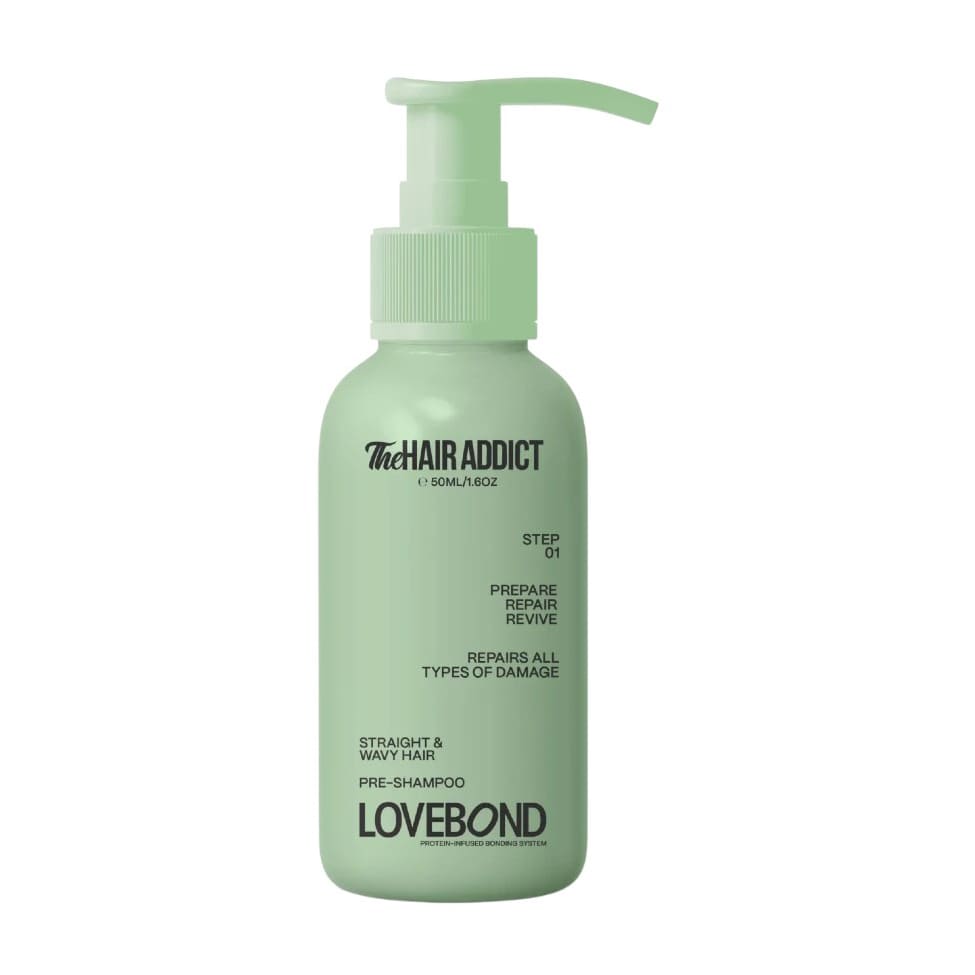 The Hair Addict Lovebond Step 01 Pre Shampoo - 50ml - Bloom Pharmacy