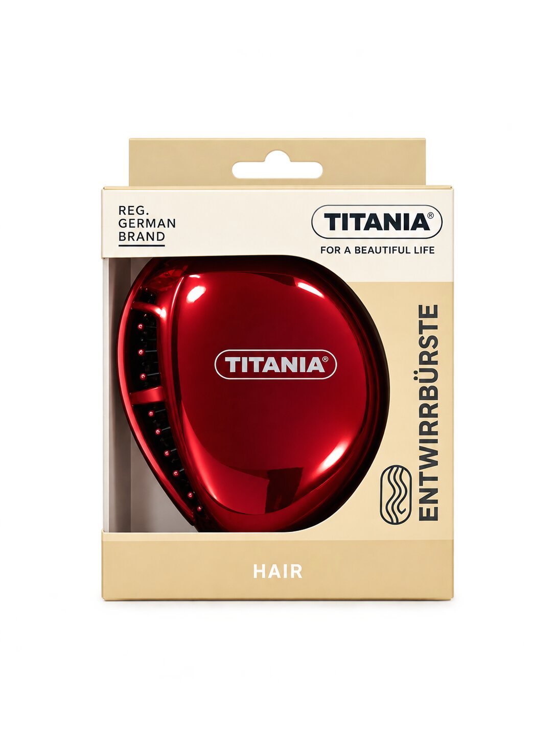 Titania Detangling Hair Brush – 1779 Box - Bloom Pharmacy