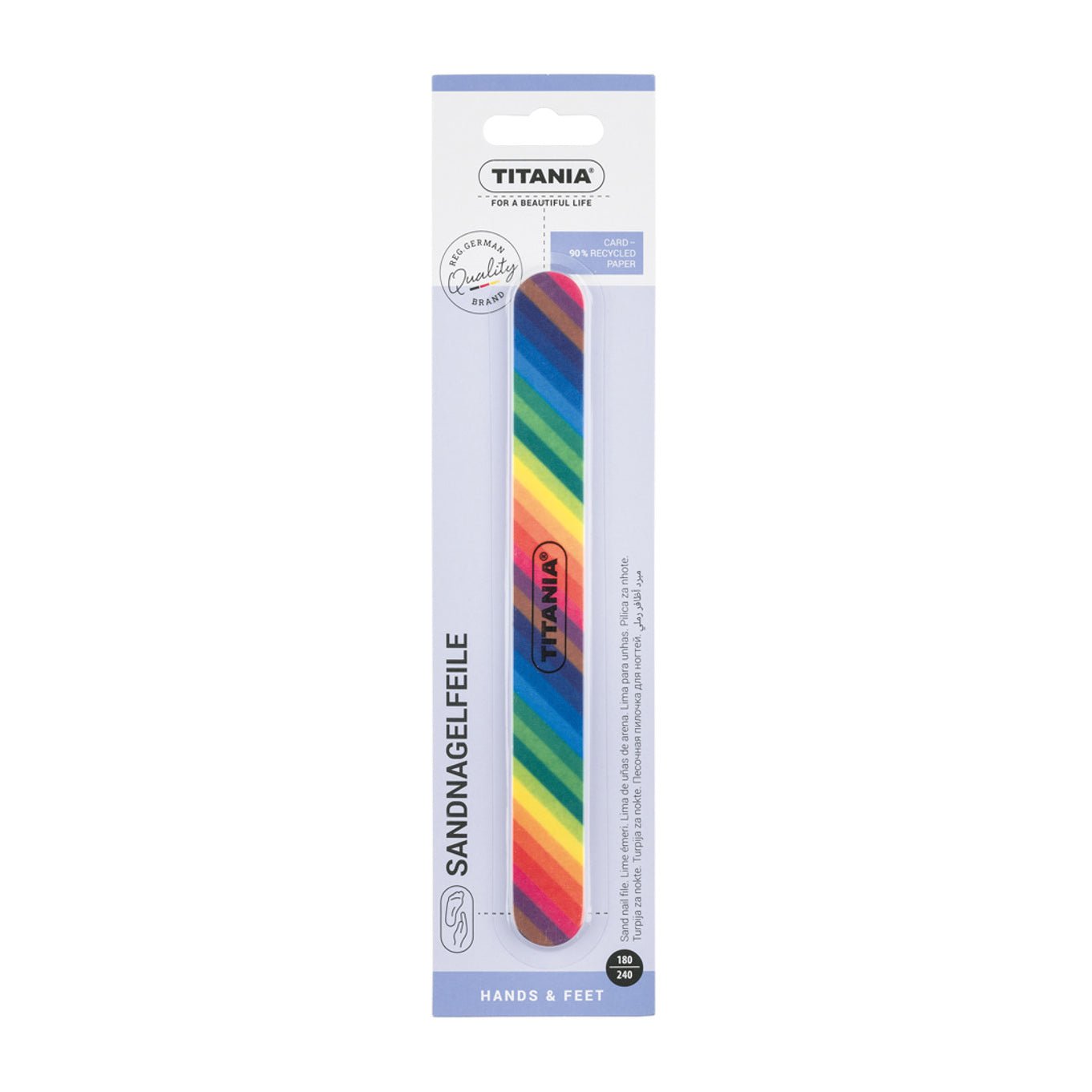 Titania Sand Nail File - 1028 B - Bloom Pharmacy