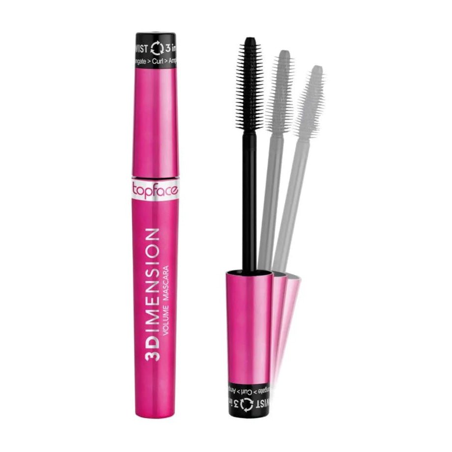 Topface 3Dimension Volume Mascara - Black - Bloom Pharmacy