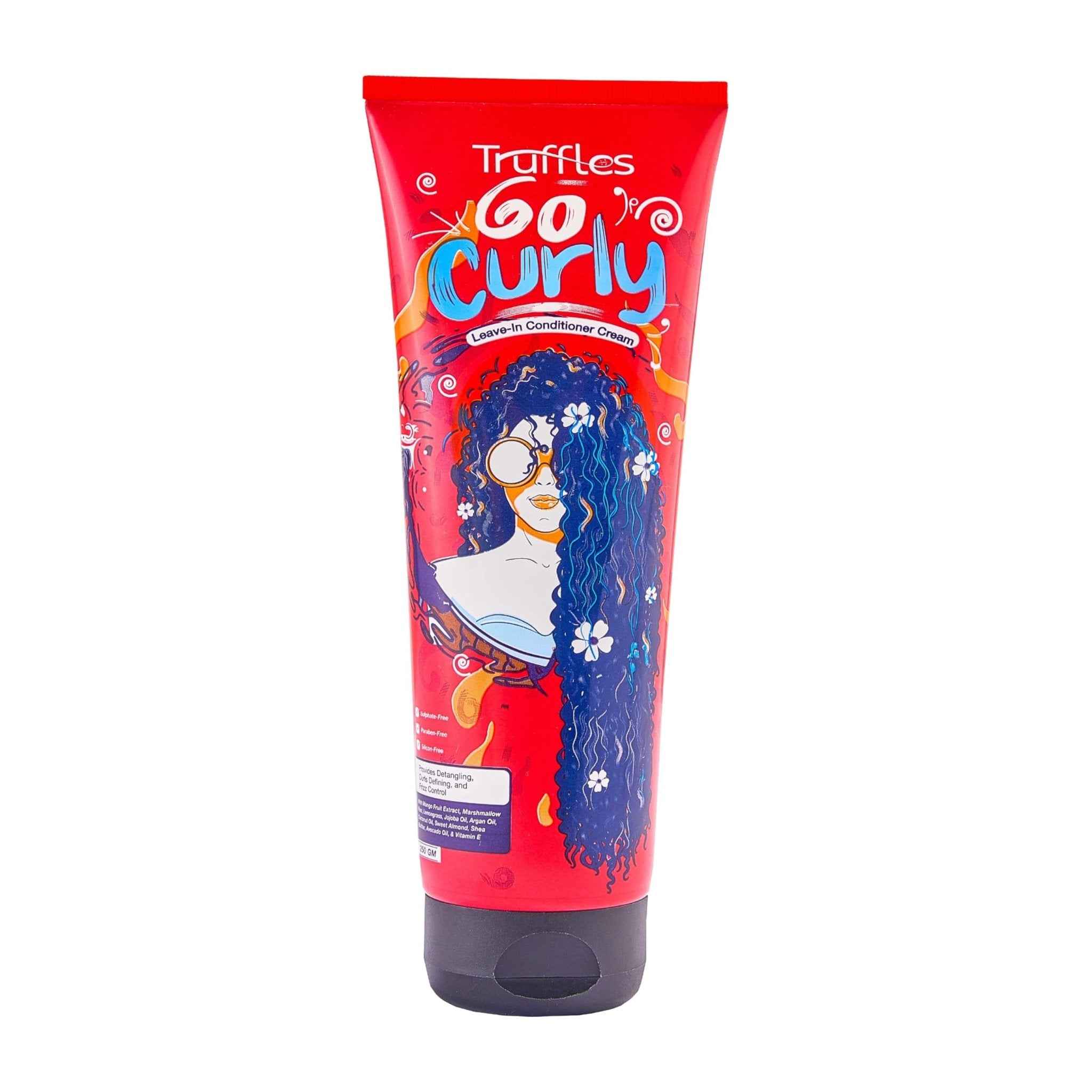 Truffles Go Curly Leave In Conditioner Cream – 250gm - Bloom Pharmacy