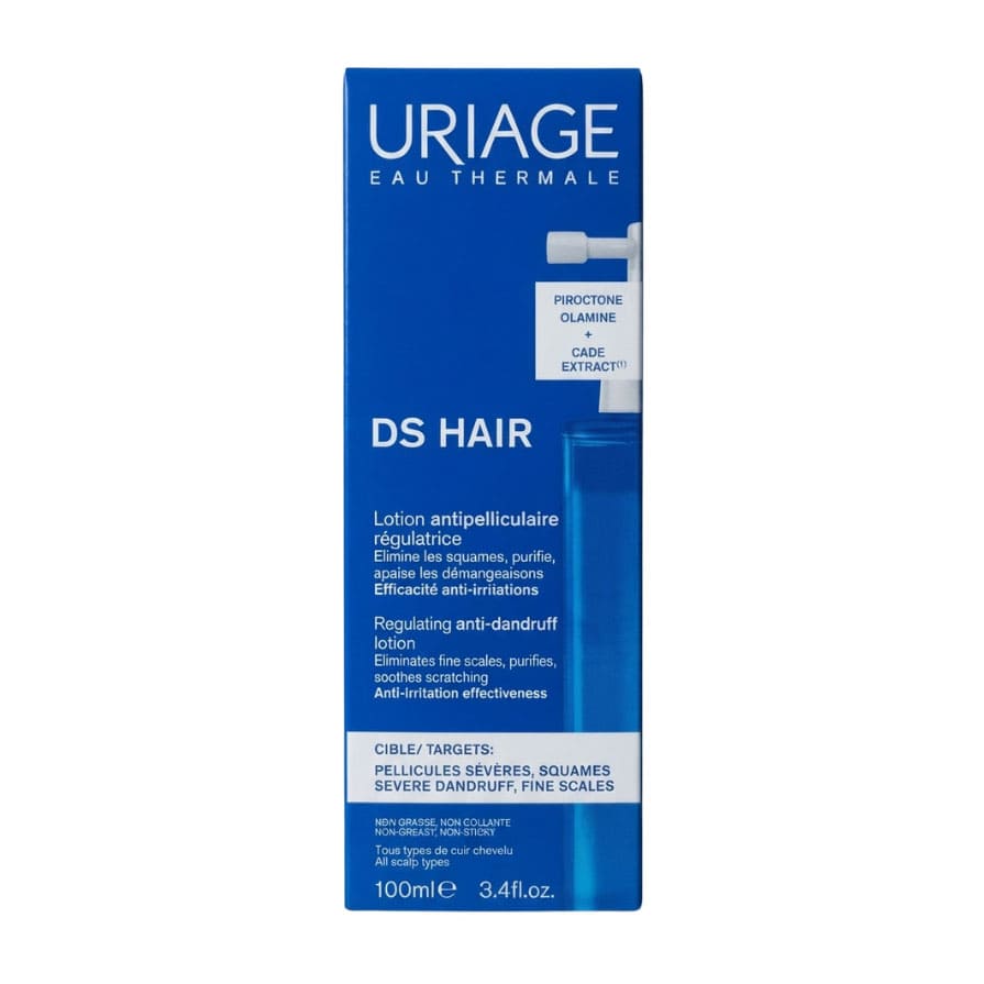 Uriage Ds Hair Regulating Anti-Dandruff Lotion Spray - 100ml - Bloom Pharmacy