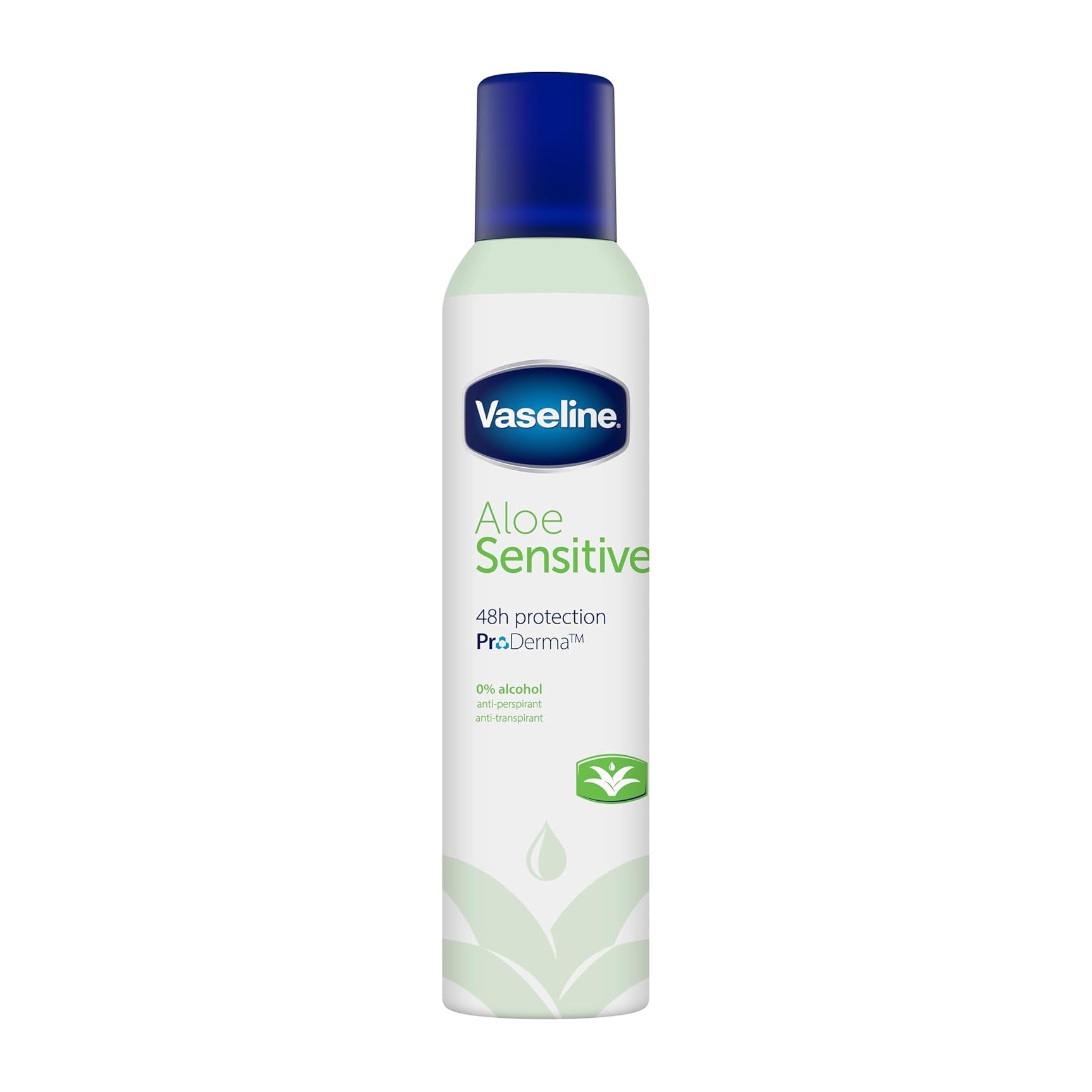 Vaseline Aloe Sensitive Antiperspirant Spray - 250ml - Bloom Pharmacy