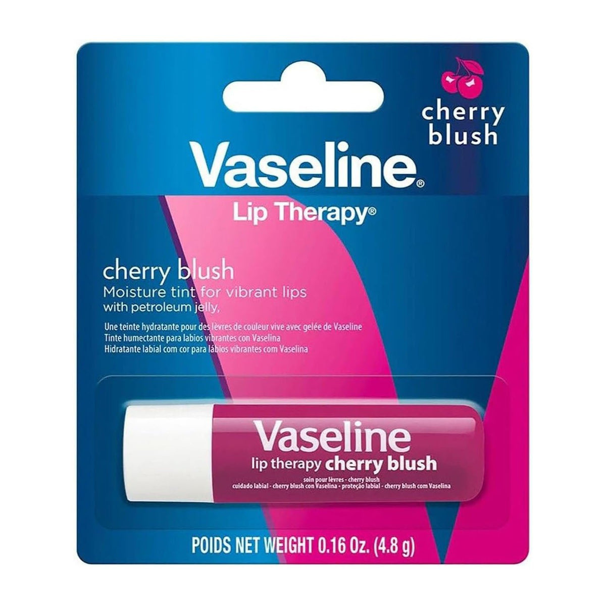 Vaseline Cherry Blush Lip Balm - 4.8gm - Bloom Pharmacy