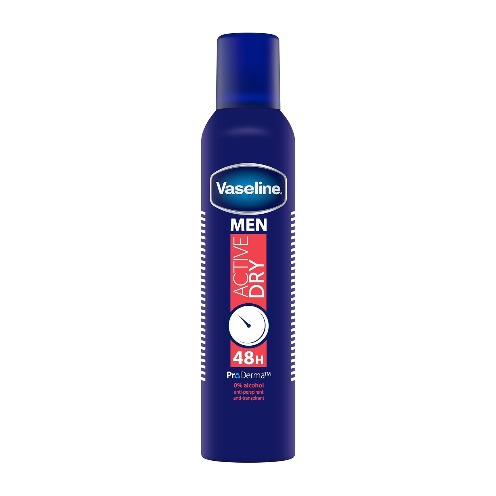 Vaseline Men Active Dry Antiperspirant Spray - 250ml - Bloom Pharmacy