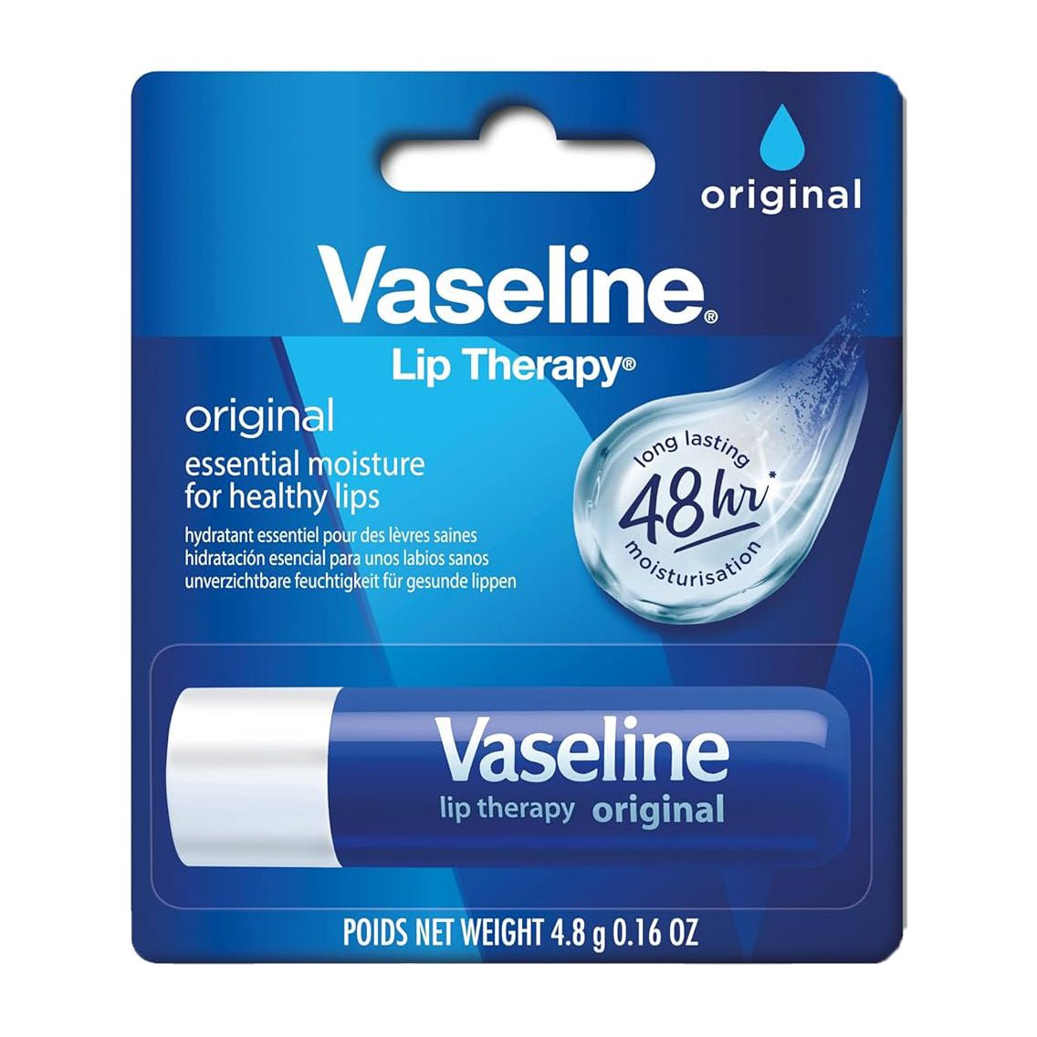 Vaseline Original Lip Care Lip Balm - 4.8gm - Bloom Pharmacy