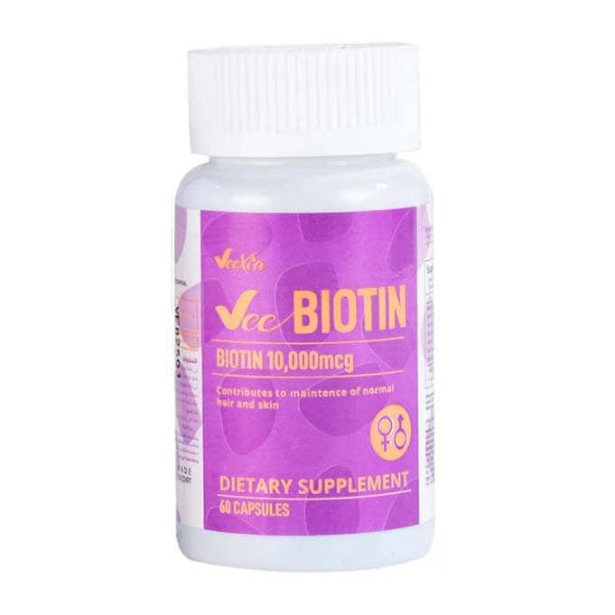 Veexia Vee Biotin Dietary Supplement Capsules - 30 Capsules - Bloom Pharmacy