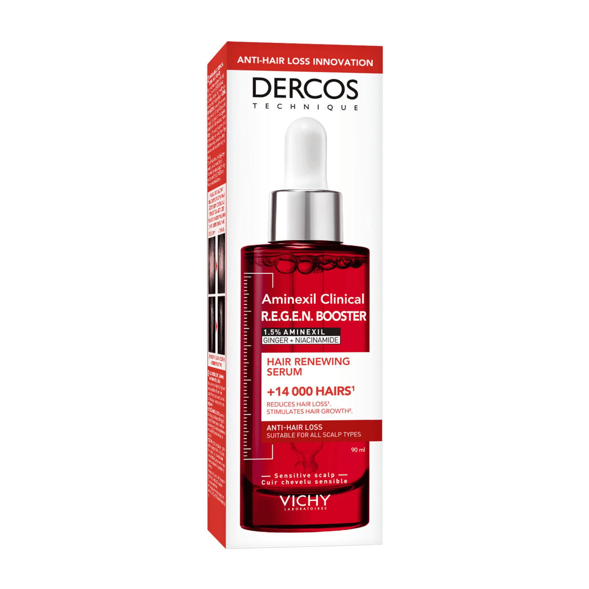 Vichy Dercos Aminexil Clinical R.E.G.E.N. Booster - 90ml - Bloom Pharmacy