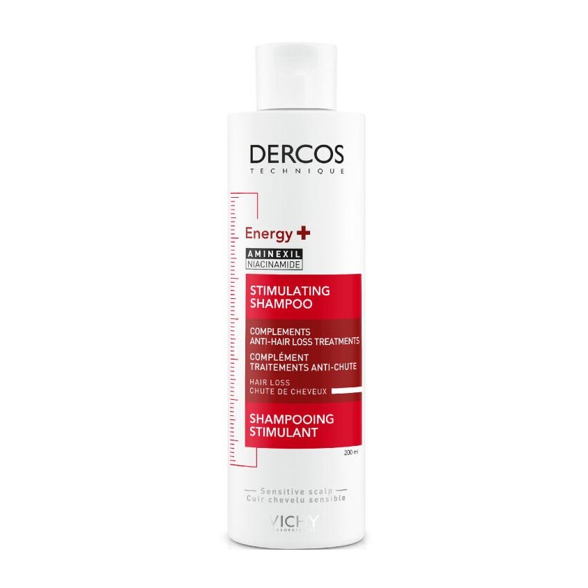 Vichy Dercos Energising Anti Hair Fall Shampoo - 200ml - Bloom Pharmacy