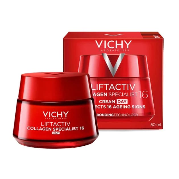 Vichy Liftactiv Collagen Anti Aging Day Cream - 50ml - Bloom Pharmacy