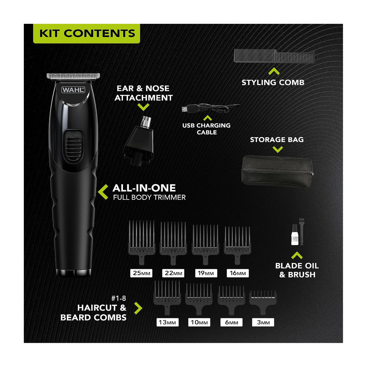 Wahl All In One Full Body Trimmer Body Grooming - Bloom Pharmacy
