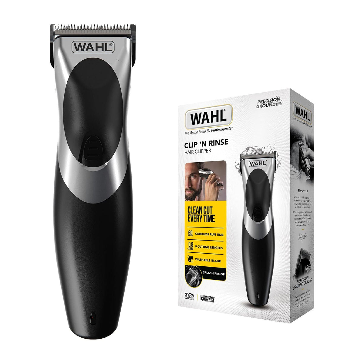 Wahl Clip N Rinse Cordless Hair Clipper & Detailer Kit - Bloom Pharmacy