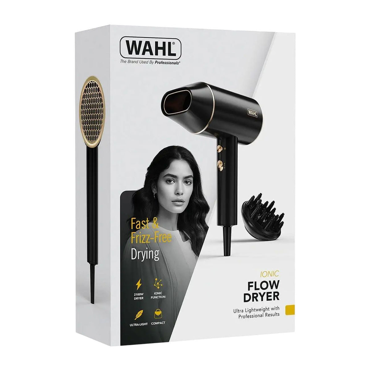 Wahl Ionic Flow 2100W Hair Dryer - Black - Bloom Pharmacy