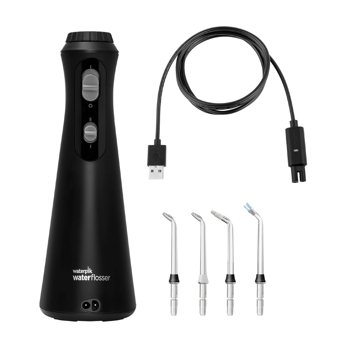 Waterpik Black Cordless Plus Water Flosser - WP - 462ME - Bloom Pharmacy