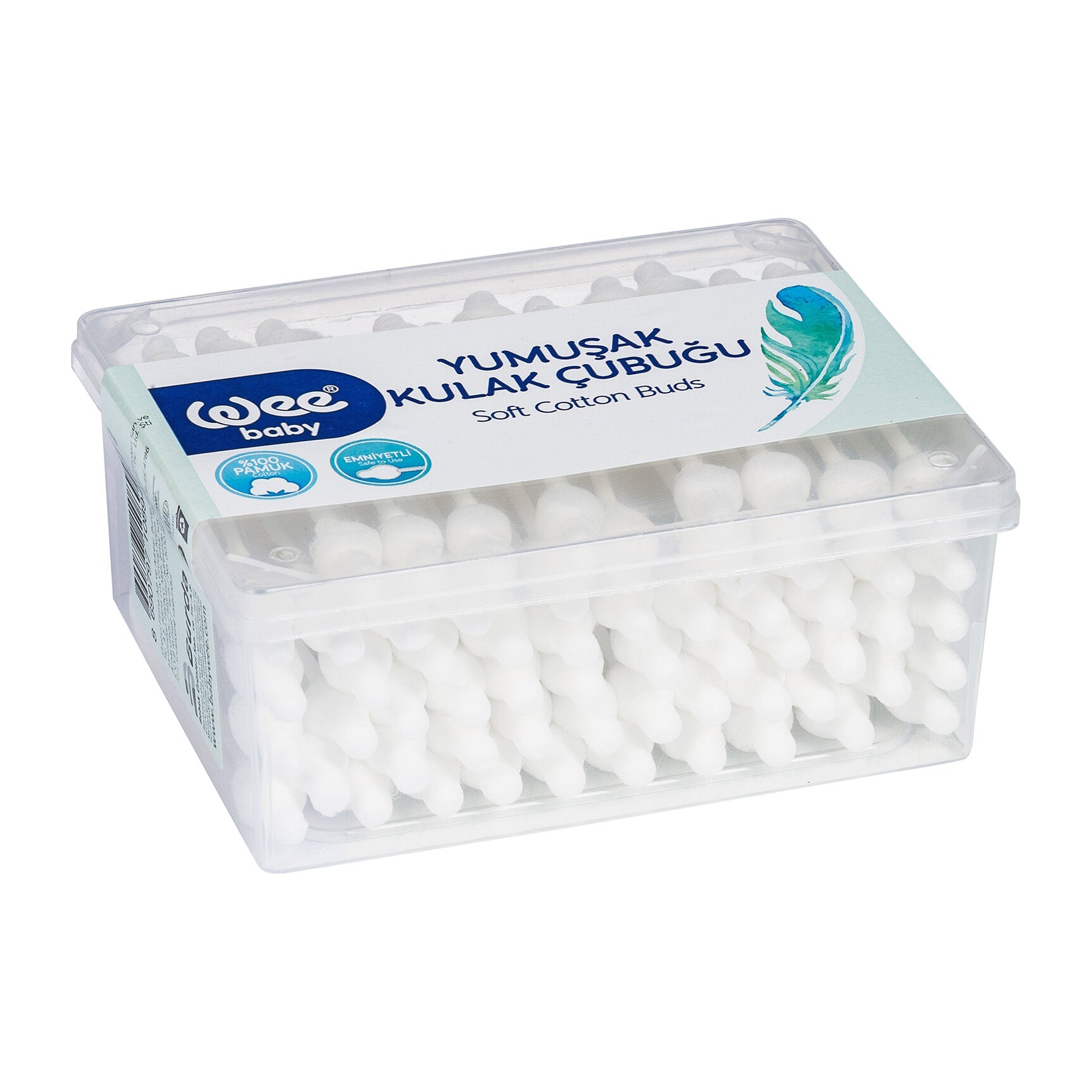 Wee Baby Soft Cotton Buds - 60 Pcs - Bloom Pharmacy