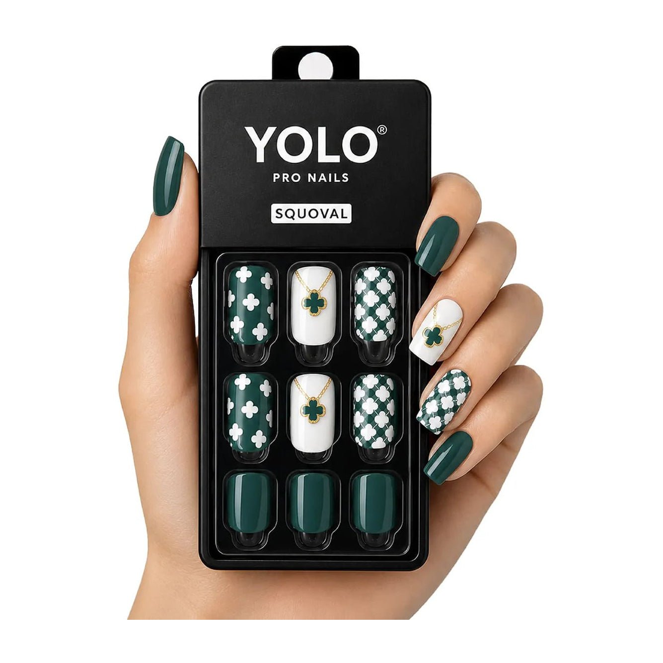 Yolo Squoval Short Pro Nails - SS-112-Lucky - Bloom Pharmacy