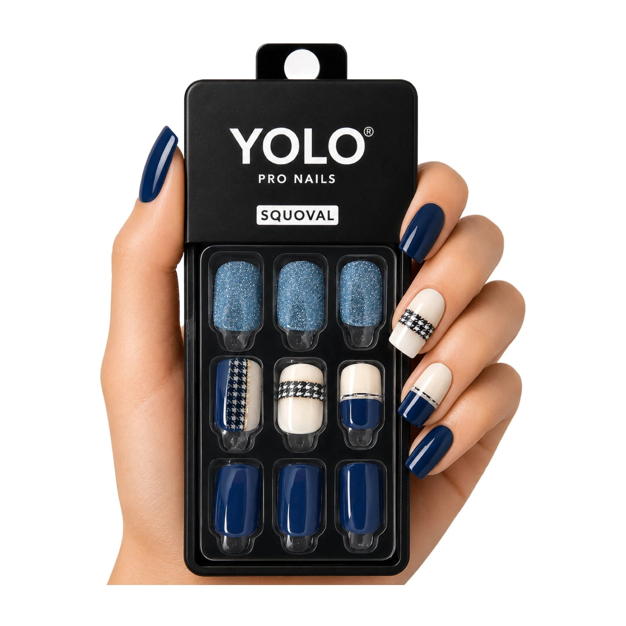 Yolo Squoval Short Pro Nails - SS-135-Caru - Bloom Pharmacy
