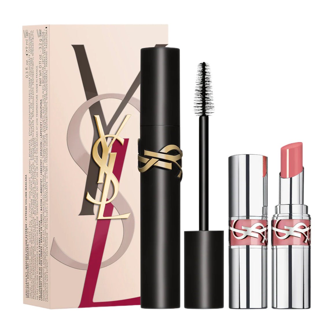 Yves Saint Laurent Lash Clash Mascara & Loveshine Lipstick Gift Set - Bloom Pharmacy
