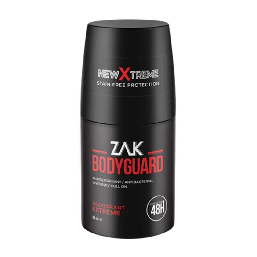 Extreme Eroll Zak Body Guard Antiperspirant Deodorant Extreme Roll On - 50ml