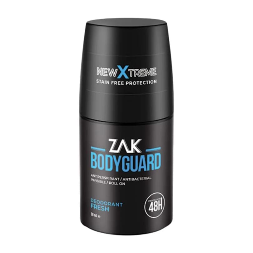 Zak Body Guard Antiperspirant Deodorant Fresh Roll On - 50ml - Bloom Pharmacy