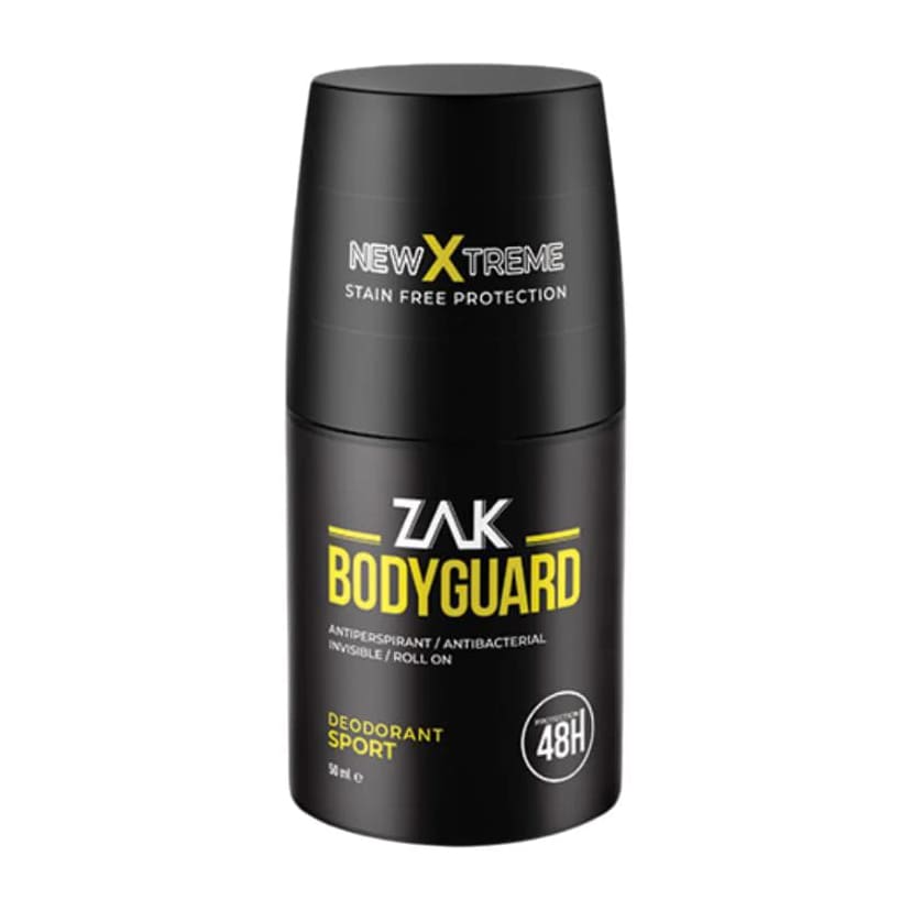 Zak Body Guard Antiperspirant Deodorant Sport Roll On - 50ml - Bloom Pharmacy