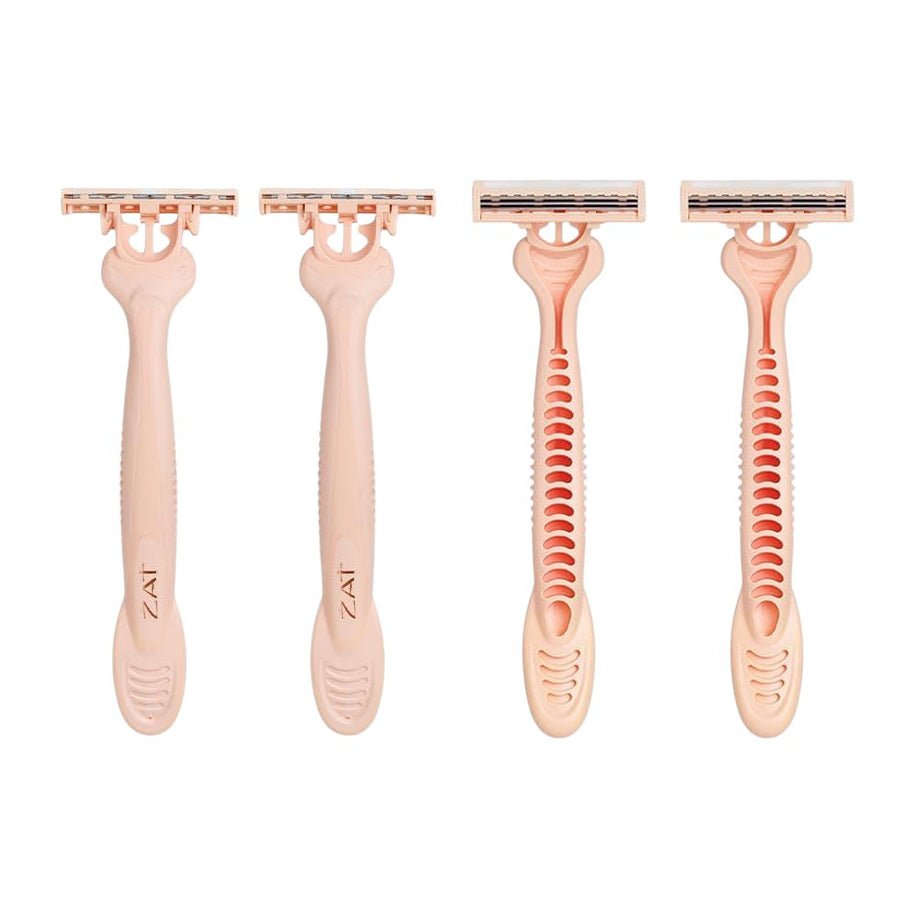 Zat Trio Sensitive Razor - 4 Pcs - Bloom Pharmacy