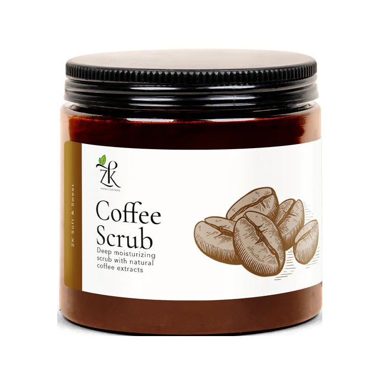 ZK Coffee Deep Moisturizing Scrub - 250gm - Bloom Pharmacy