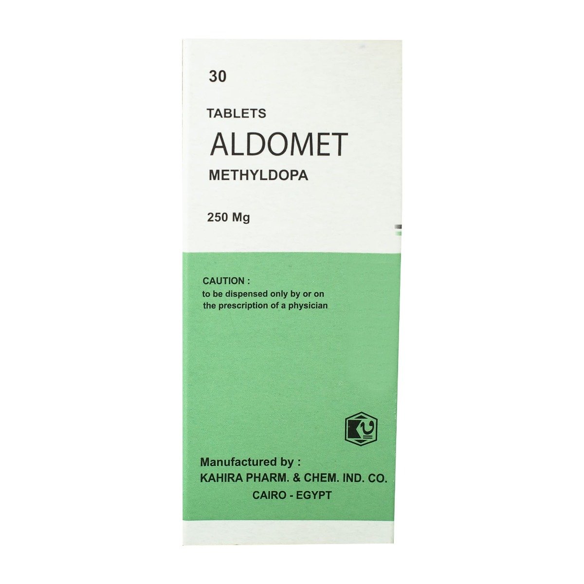 Aldomet 250 mg - 30 Tablets - Bloom Pharmacy