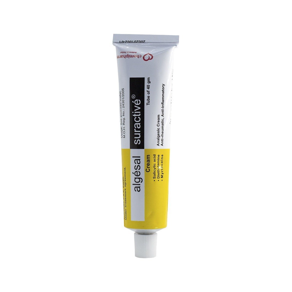 Algesal Suractive Cream - 40 gm - Bloom Pharmacy