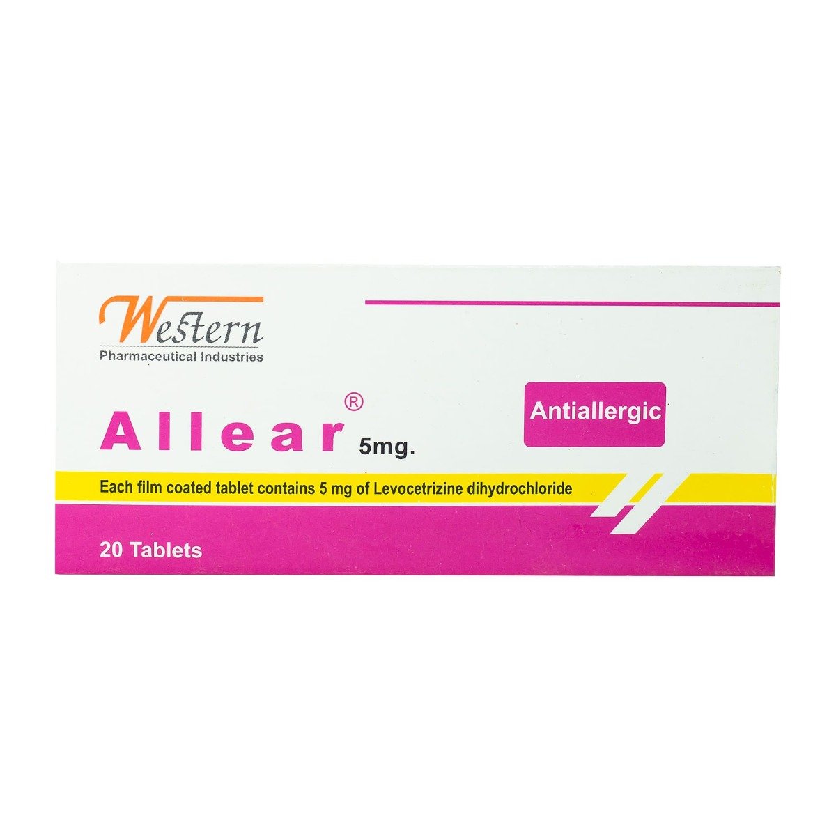 Allear 5 mg - 20 Tablets - Bloom Pharmacy