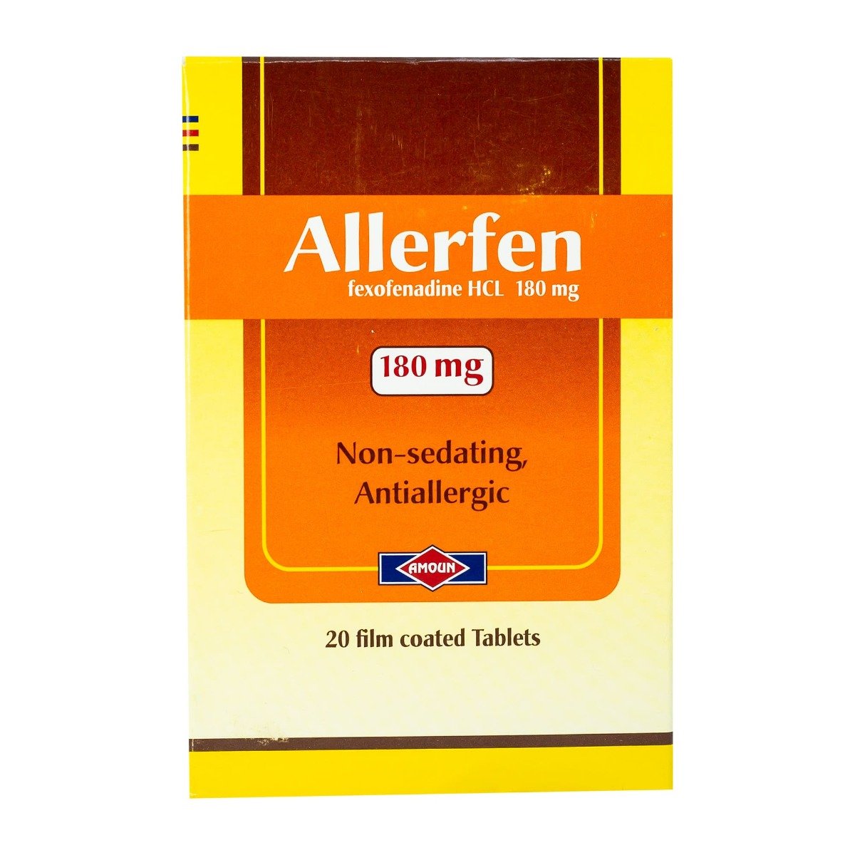 Allerfen 180 mg - 20 Tablets | Bloom Pharmacy