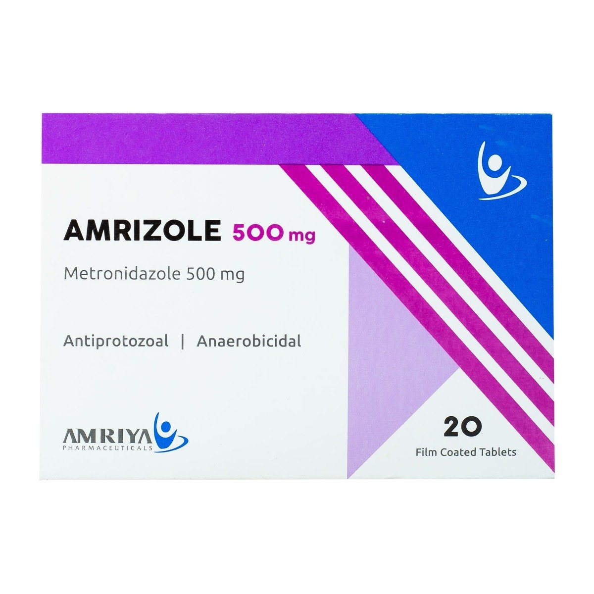Amrizole 500 mg - 20 Tablets - Bloom Pharmacy
