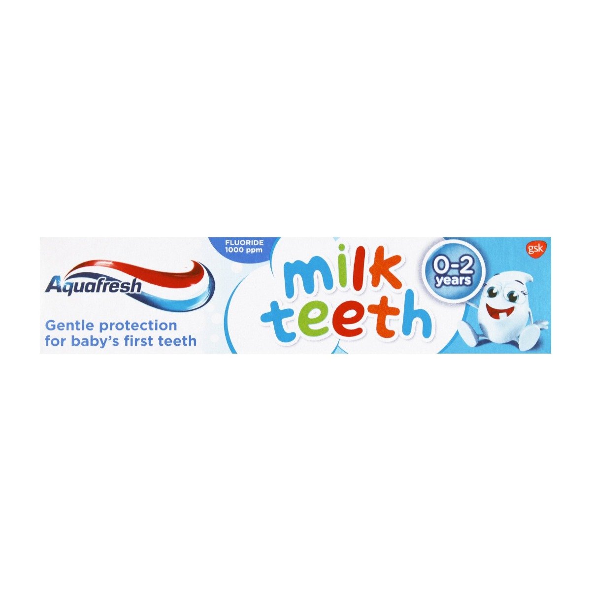 Aquafresh Milk Teeth 0-2 Years Toothpaste - 50ml - Bloom Pharmacy