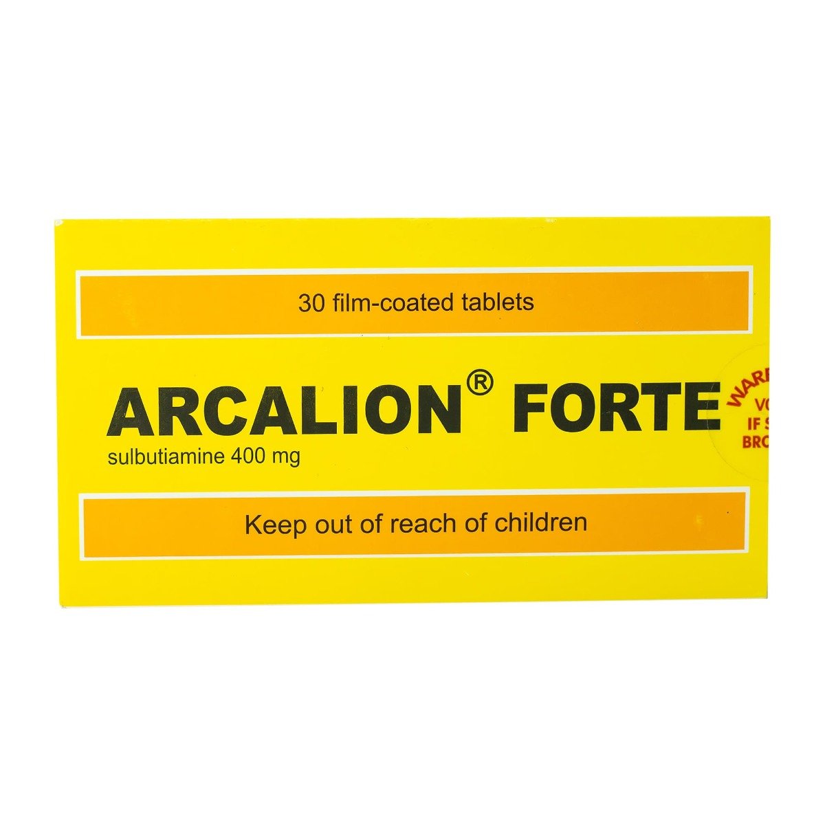 Arcalion Forte 400 mg - 30 Tablets - Bloom Pharmacy