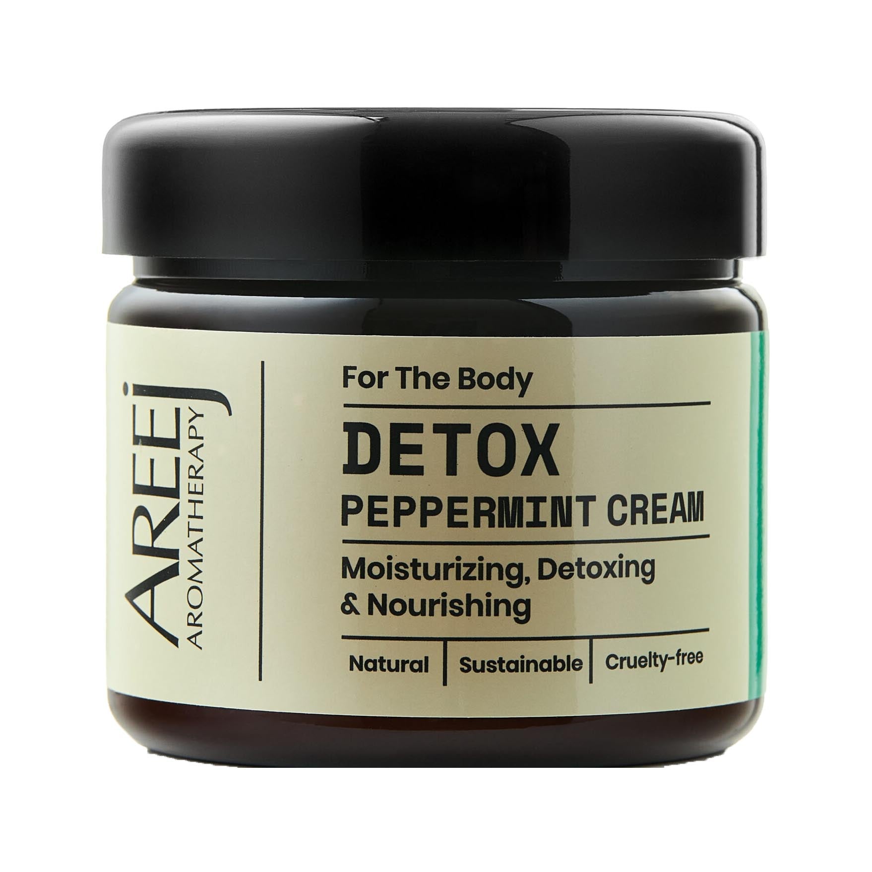 Areej Detox Peppermint Body Cream – 200gm - Bloom Pharmacy