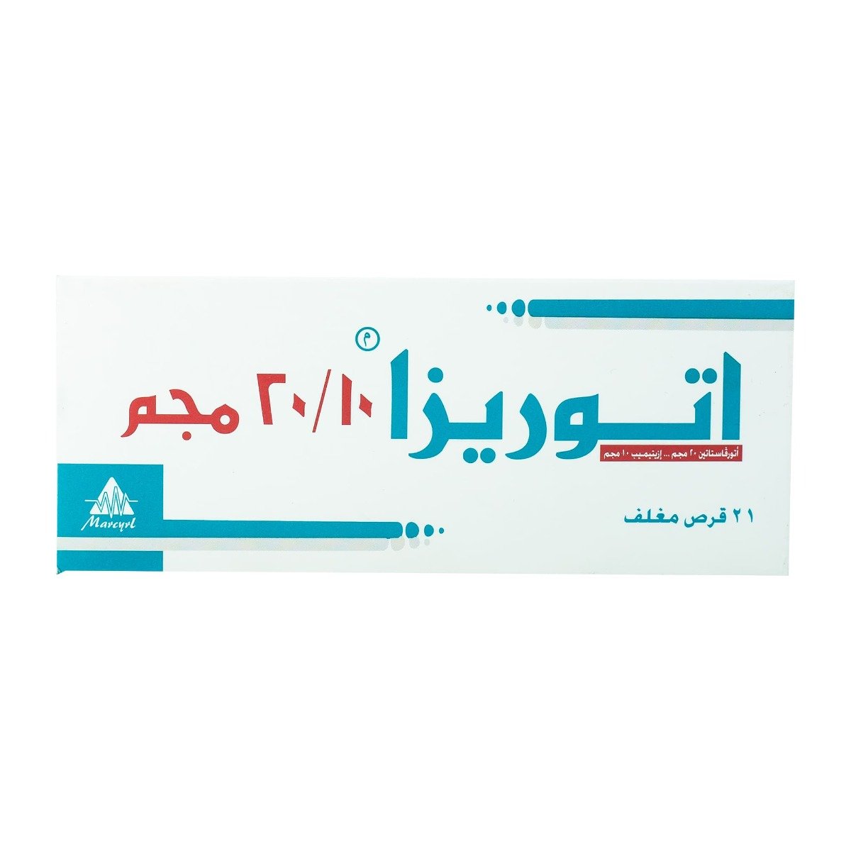 Atoreza 10 mg-20 mg - 21 Tablets - Bloom Pharmacy