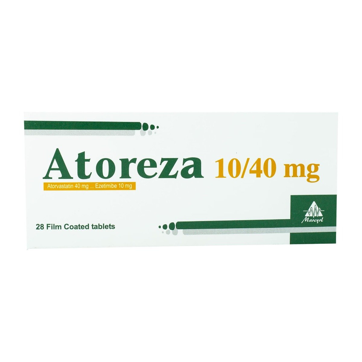 Atoreza 10 mg-40 mg - 28 Tablets - Bloom Pharmacy