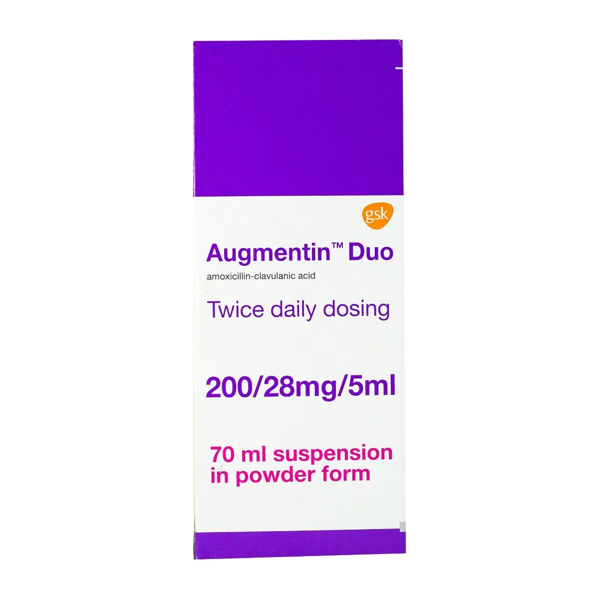 Augmentin Duo 228.5 mg Suspension - 70 ml - Bloom Pharmacy