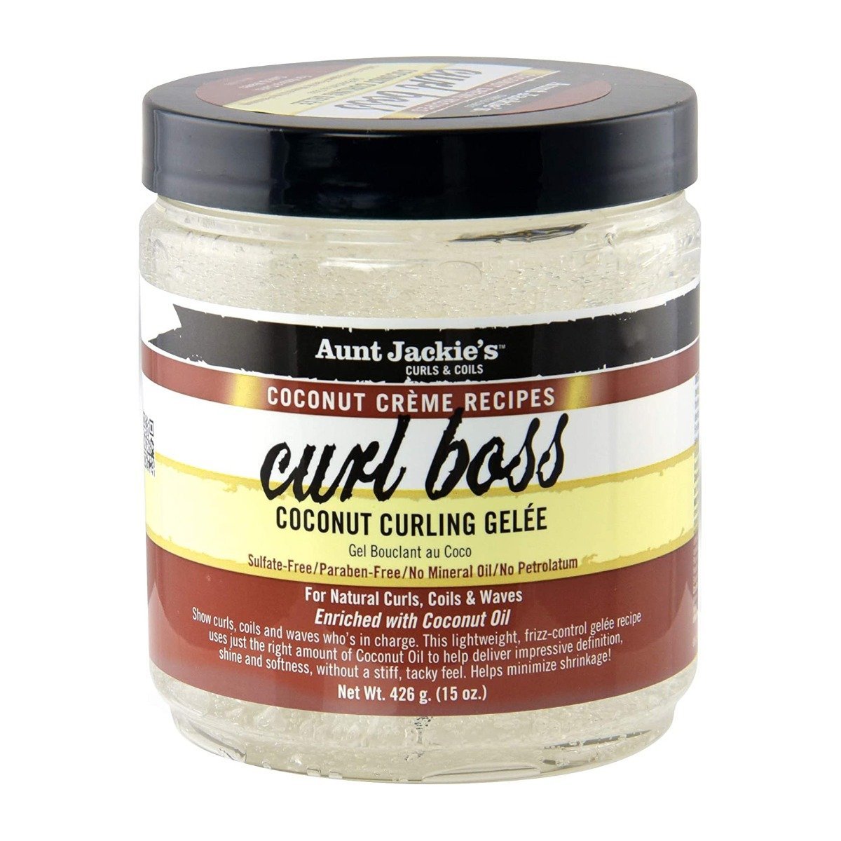 Aunt Jackes Curl Boss Coconut Curling Gelée - 426ml - Bloom Pharmacy
