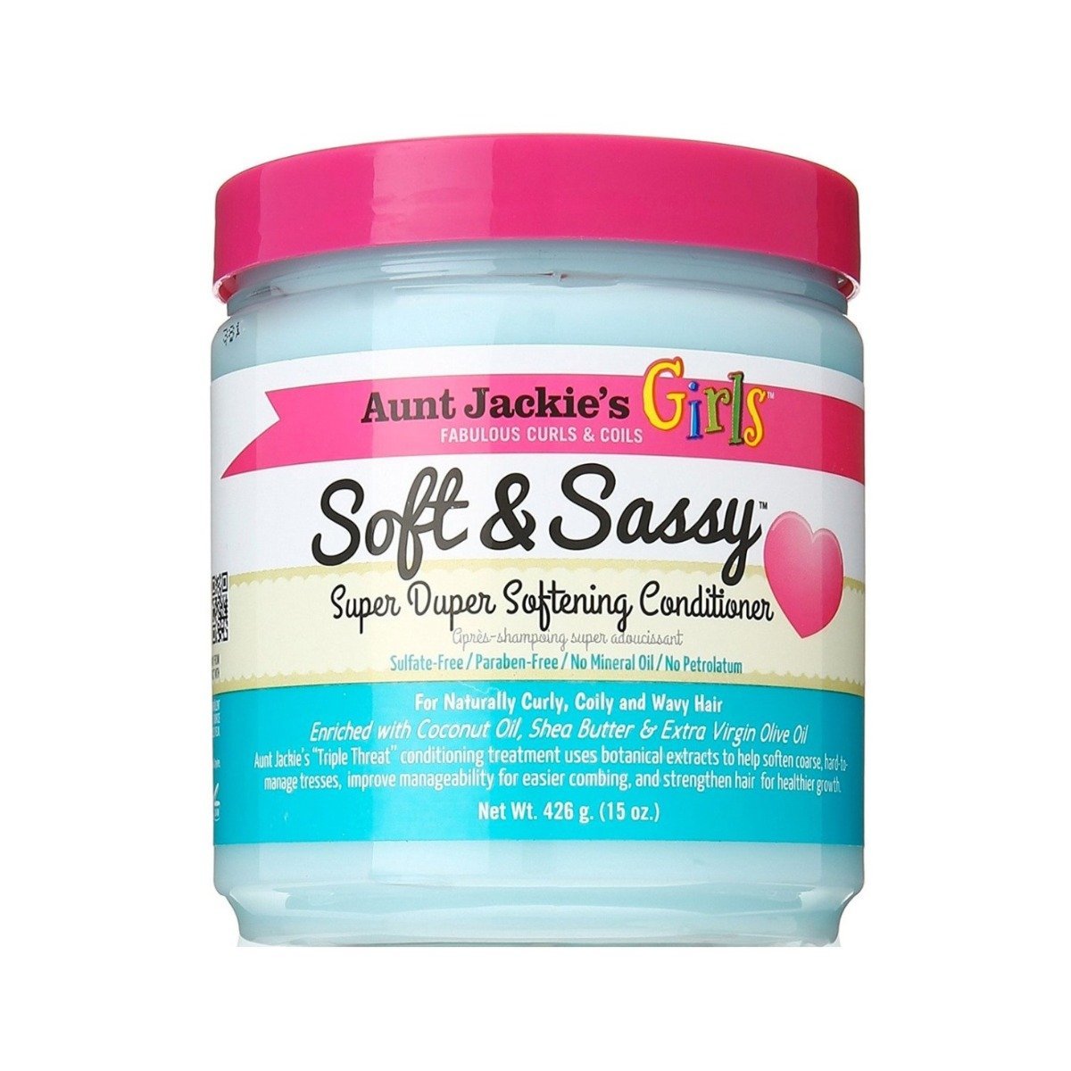 Aunt Jackies Kids Soft & Sassy Super Duper Softening Conditioner - 426ml - Bloom Pharmacy
