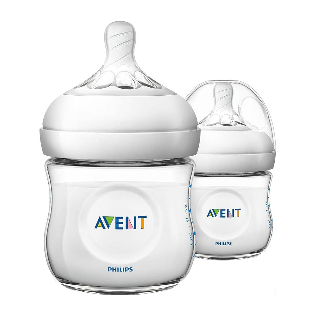 Avent Natural Baby Bottle 1m+ 2 Bottles - 125ml - Bloom Pharmacy