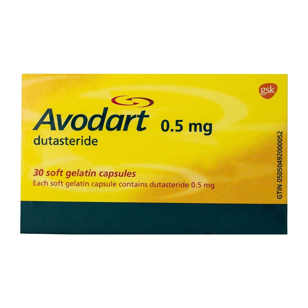 Avodart 0.5 mg - 30 Capsules - Bloom Pharmacy
