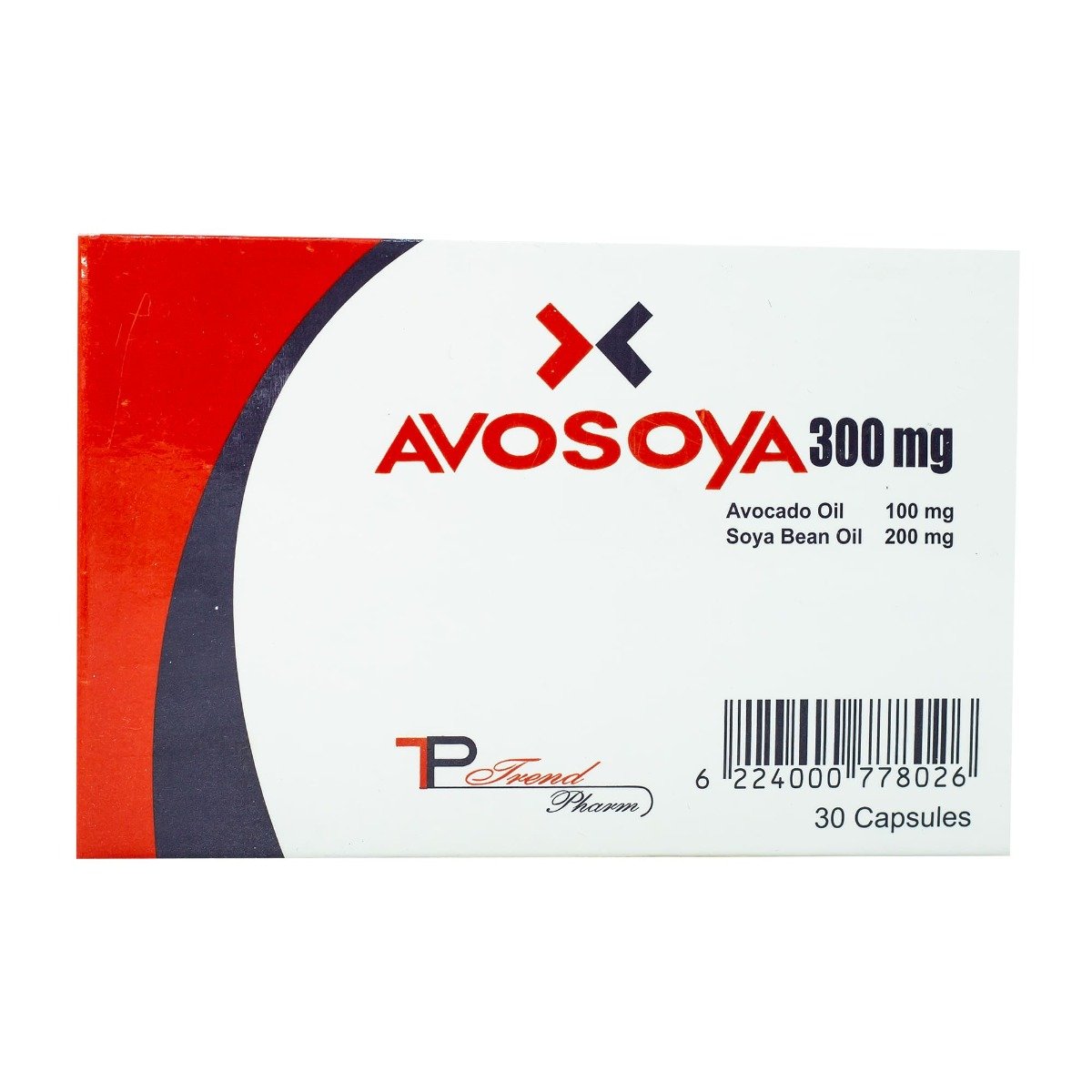 Avosoya 300 mg - 30 Capsules