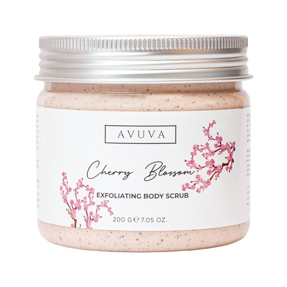 Avuva Cherry Blossom Body Scrub – 200gm - Bloom Pharmacy