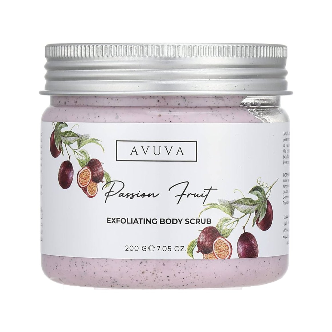 Avuva Passion Fruit Body Scrub - 200gm - Bloom Pharmacy