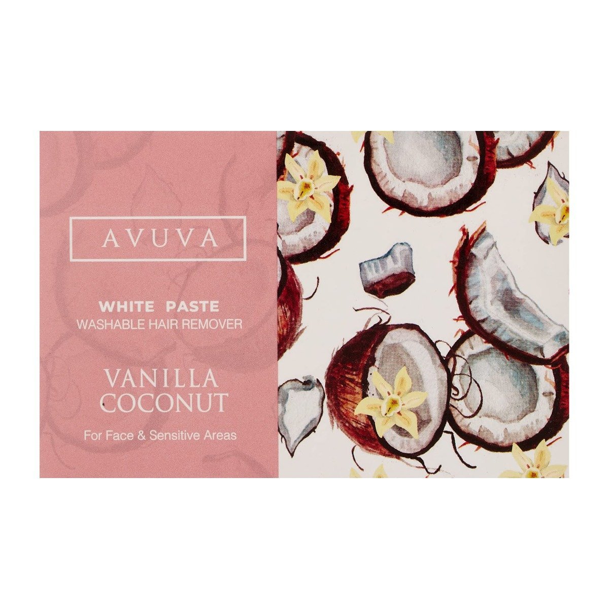 Avuva Vanilla Coconut White Paste – 100gm - Bloom Pharmacy
